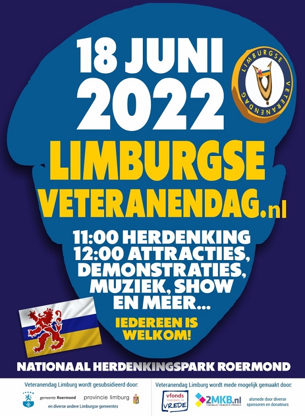 Flyer Limburgse Veteranendag 2022